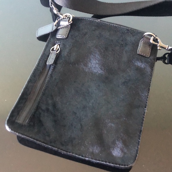 Coach bag with coated fur - Picture 2 of 5